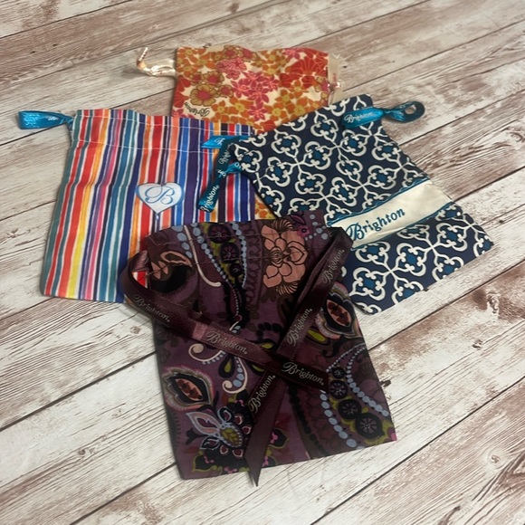4 Brighton Jewelry Bags Vintage - Picture 5 of 5